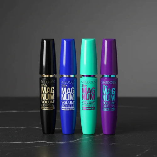 4D Volume Mascara — Thickening, Lengthening & Curling, Available in 5 Colours