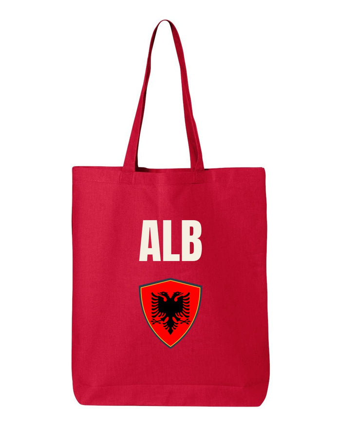 Albania Soccer Tote Bag — National Crest Badge | NYC Factory