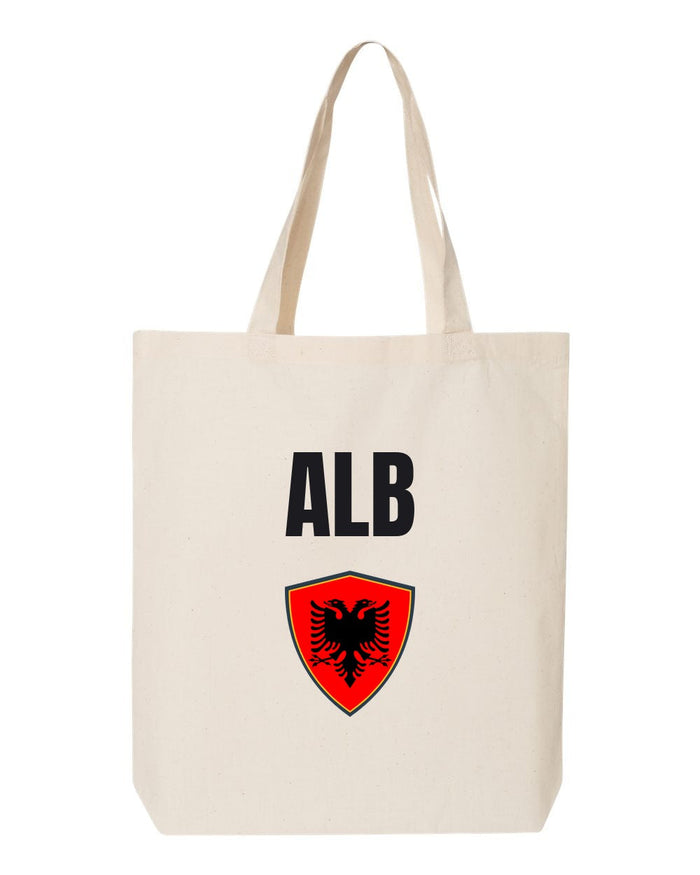 Albania Soccer Tote Bag — National Crest Badge | NYC Factory