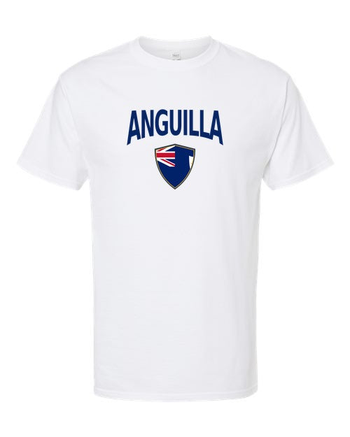 Anguilla Arched Crest Soccer Tee — NYC Factory
