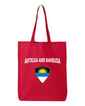 Antigua And Barbuda Soccer Tote Bag — Arched National Crest | NYC Factory