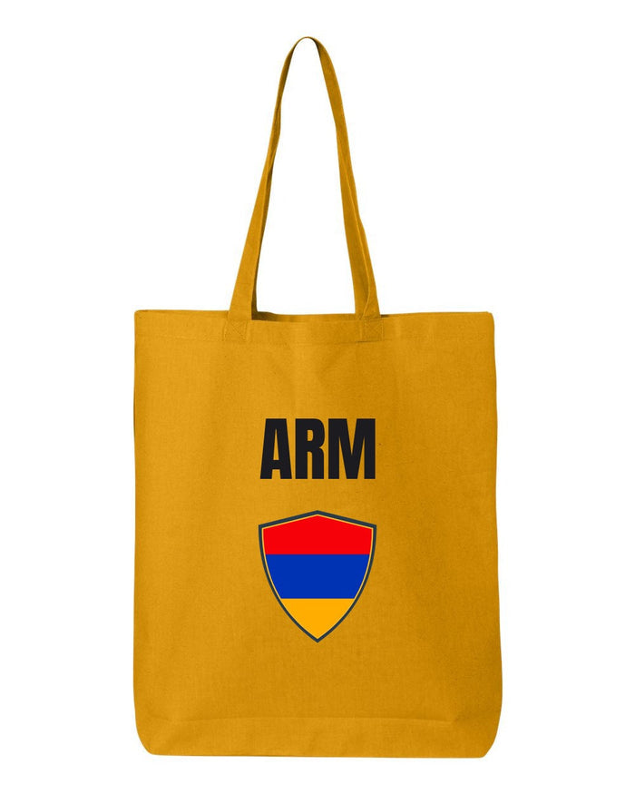 Armenia Soccer Tote Bag — National Crest Badge | NYC Factory