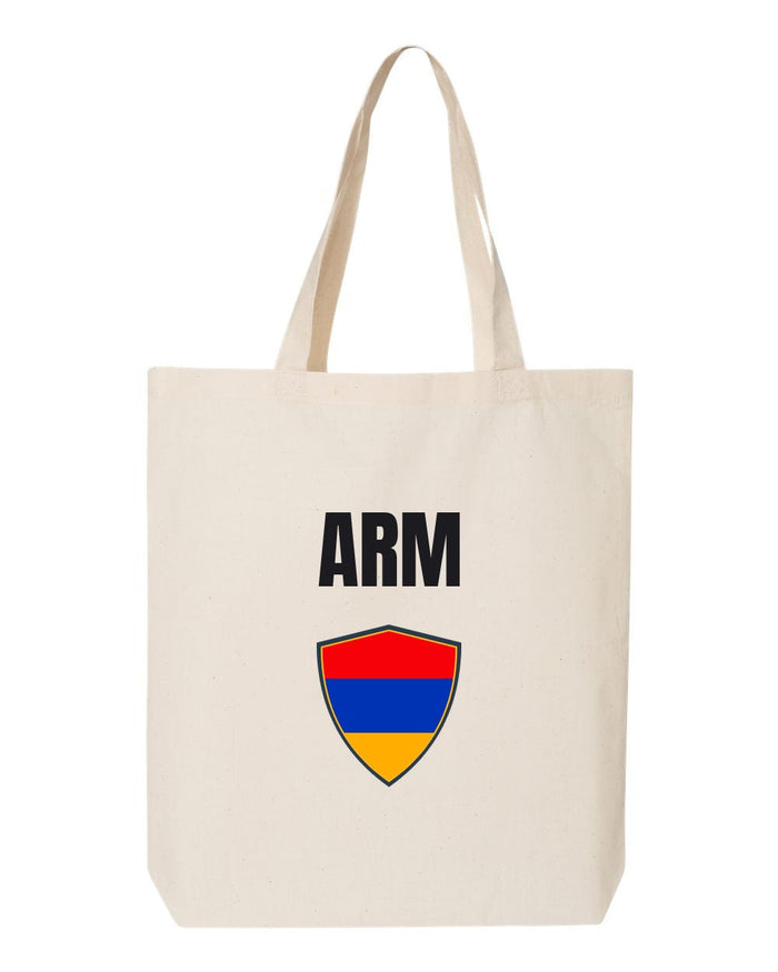 Armenia Soccer Tote Bag — National Crest Badge | NYC Factory