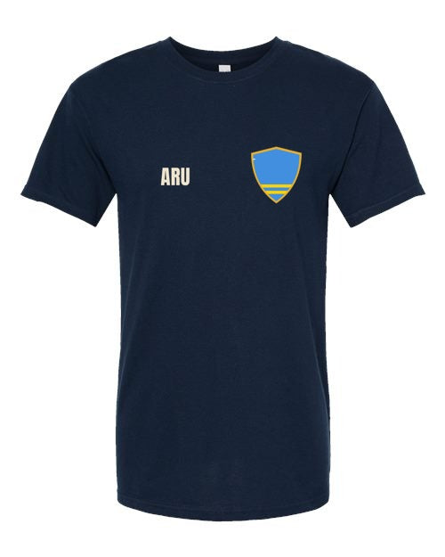 Aruba Soccer Tee — Retro National Crest | NYC Factory