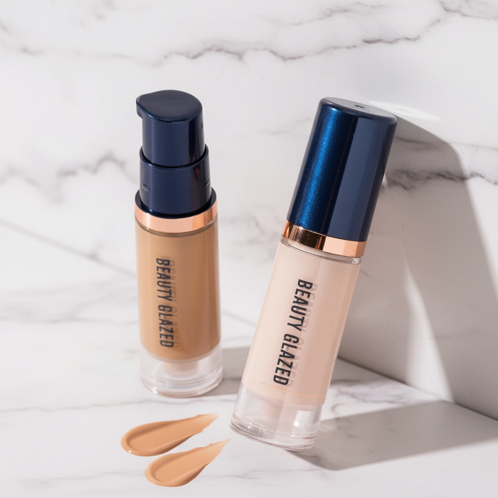 Beauty Glazed Liquid Foundation - AI Editorial