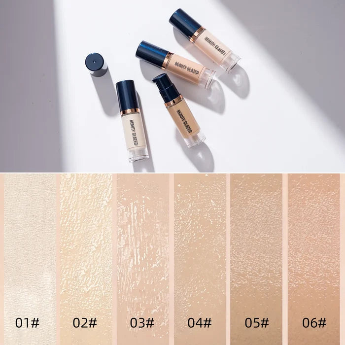 Beauty Glazed 6 Color Liquid Foundation Concealer