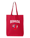 Bermuda Soccer Tote Bag — Arched National Crest | NYC Factory