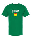 Bolivia Arched Crest Soccer Tee — NYC Factory