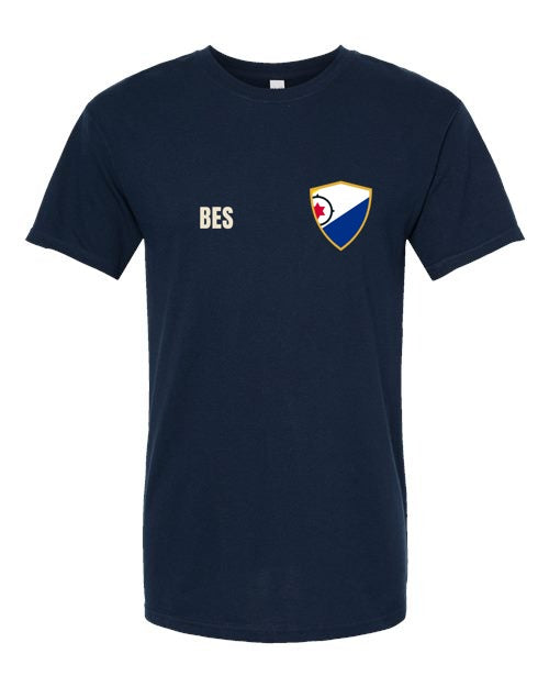 Bonaire Soccer Tee — Retro National Crest | NYC Factory