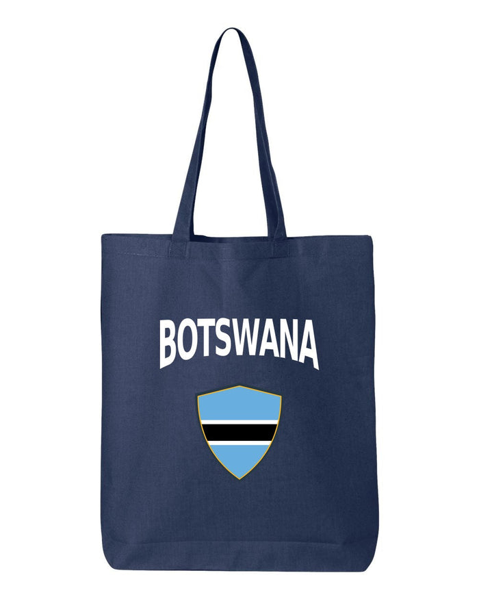 Botswana Soccer Tote Bag — Arched National Crest | NYC Factory