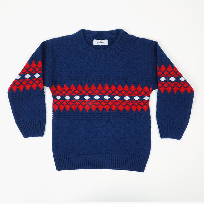 Eminent Boys Crew Neck Sweater - Navy Blue, Boys Sweaters, Eminent, Chase Value