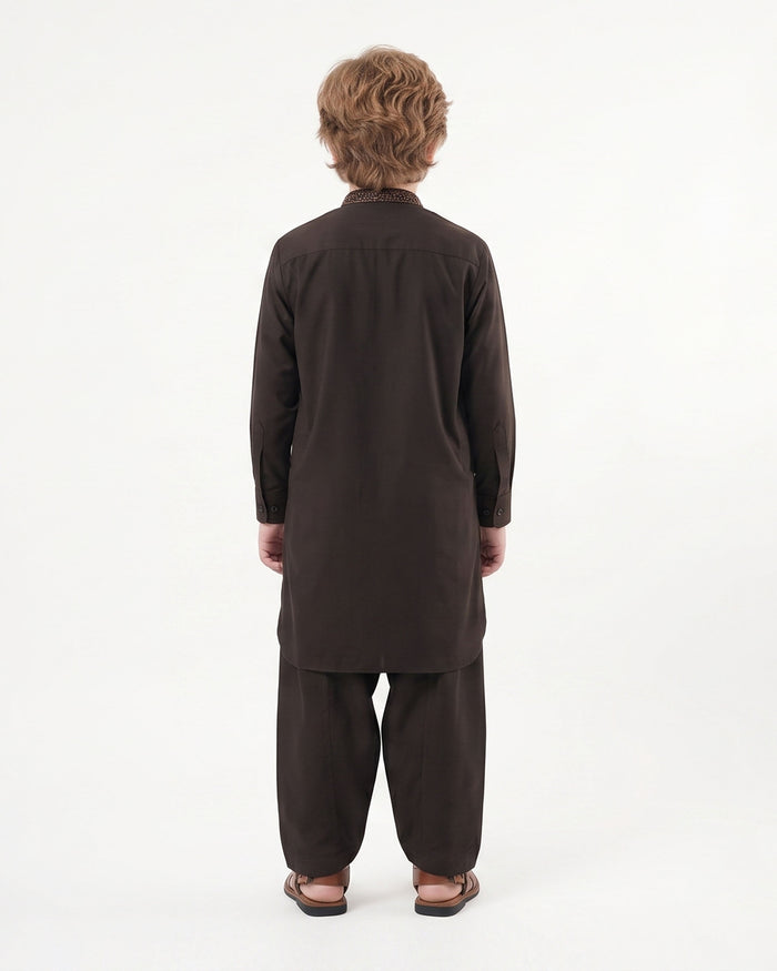 Boys Embroidered Shalwar Kameez