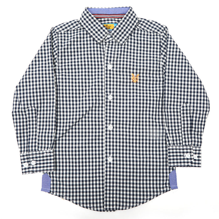 Eminent Boys Full Sleeves Casual Shirt - Navy Blue, Boys Shirts, Eminent, Chase Value