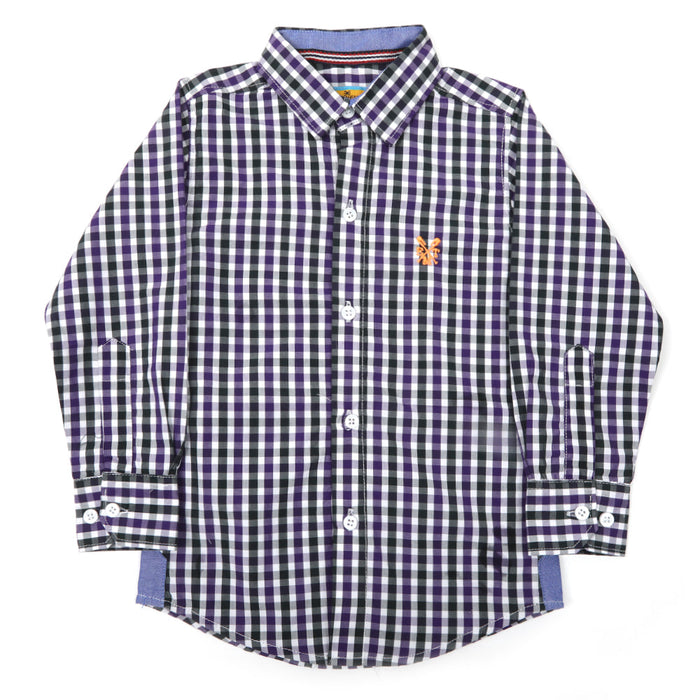Eminent Boys Full Sleeves Casual Shirt - Purple, Boys Shirts, Eminent, Chase Value