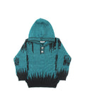 Eminent Boys Full Sleeves Hoodie Sweater - Turquoise & Black, Boys Sweaters, Eminent, Chase Value