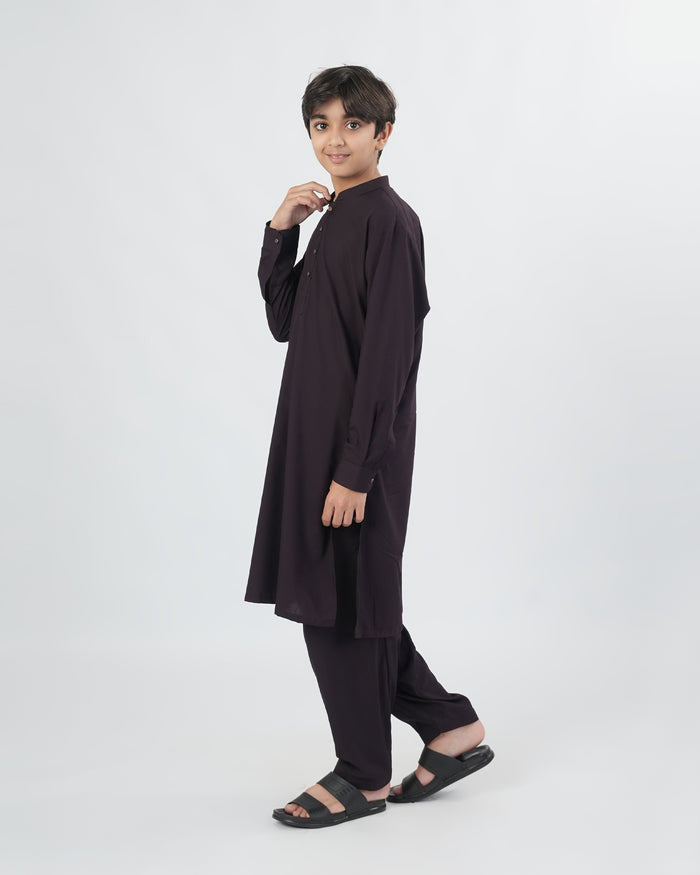 Boys Plain Shalwar Kameez