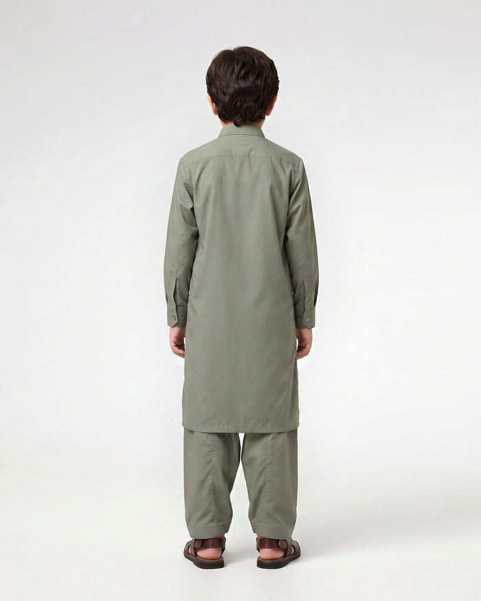 Boys Plain Shalwar Kameez