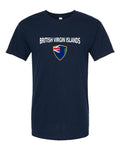 British Virgin Islands Arched Crest Soccer Tee — NYC Factory