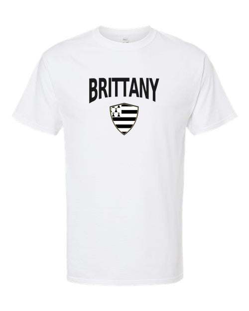 Brittany Arched Crest Soccer Tee — NYC Factory