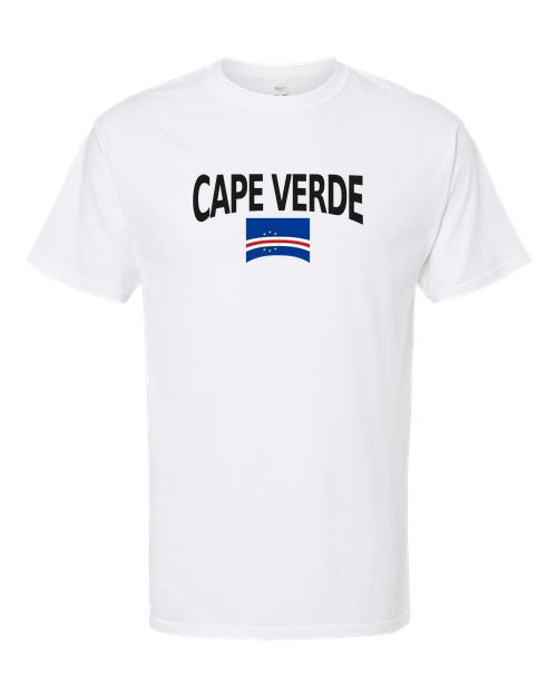 Cape Verde Soccer Tee 2026 — Classic Name & Flag | NYC Factory - NYC Factory