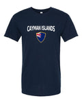 Cayman Islands Arched Crest Soccer Tee — NYC Factory