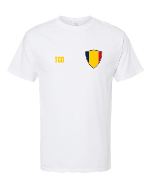 Chad Soccer Tee — Retro National Crest | NYC Factory
