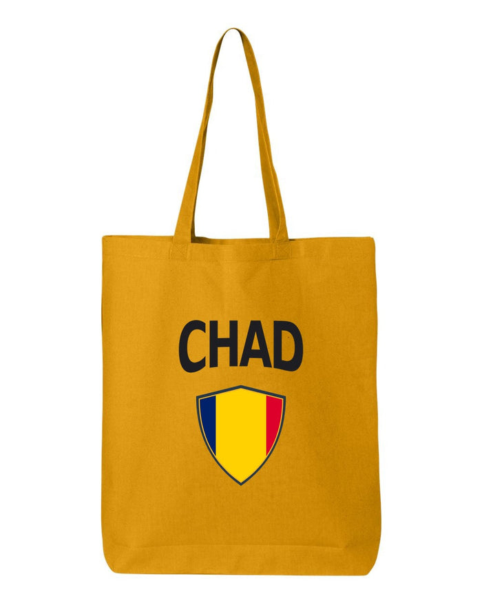 Chad Soccer Tote Bag — Arched National Crest | NYC Factory