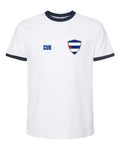 Cuba Soccer Ringer Tee — Retro National Crest | NYC Factory