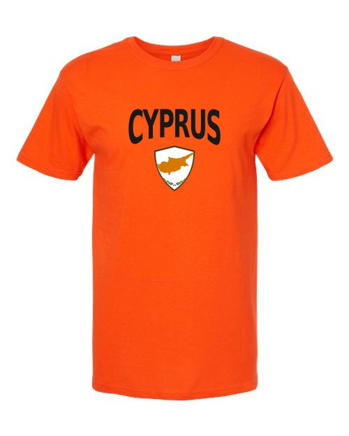 Cyprus Arched Crest Soccer Tee — NYC Factory