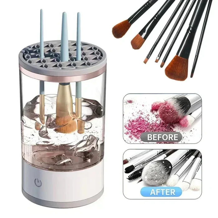 Electric Makeup Brush Cleaner | Automatic Rotating Brush Washing Machine