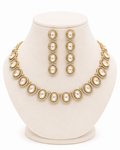 Elysian Oval Moissanite Elegance Set - Pabeena
