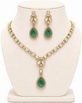 Emerald Muse Moissanite Drop Set - Pabeena