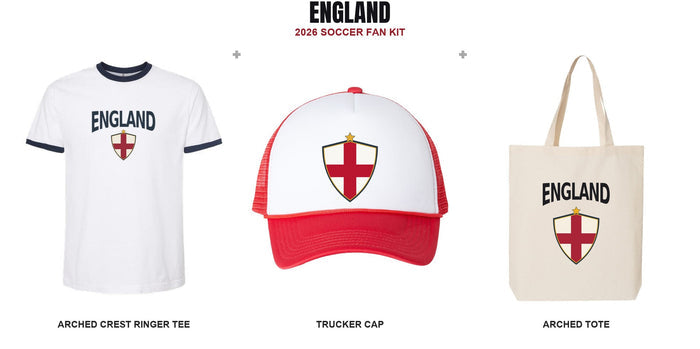 ENG 2026 Soccer Fan Kit