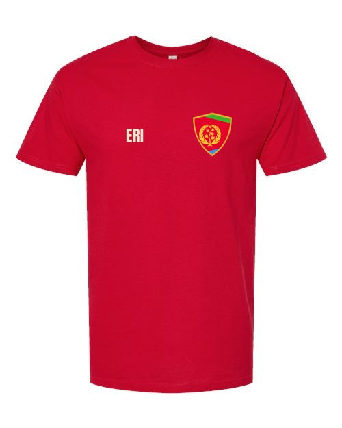 Eritrea Soccer Tee — Retro National Crest | NYC Factory