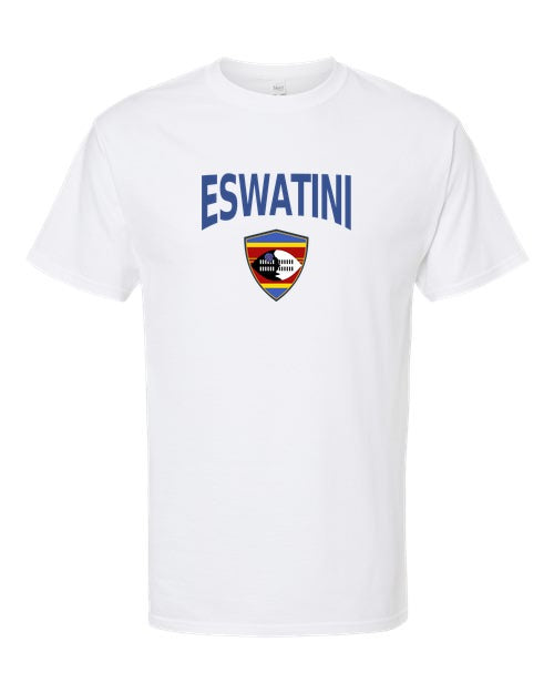 Eswatini Arched Crest Soccer Tee — NYC Factory