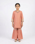 Eminent Girls Ethnic Signature Embroidered 2 Pcs Suit, Girls Shalwar Kameez, Eminent, Chase Value