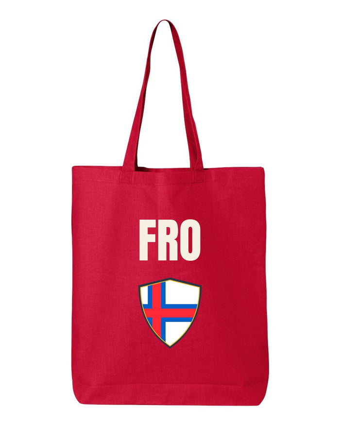 Faroe Islands Soccer Tote Bag — National Crest Badge | NYC Factory