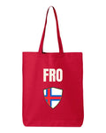 Faroe Islands Soccer Tote Bag — National Crest Badge | NYC Factory