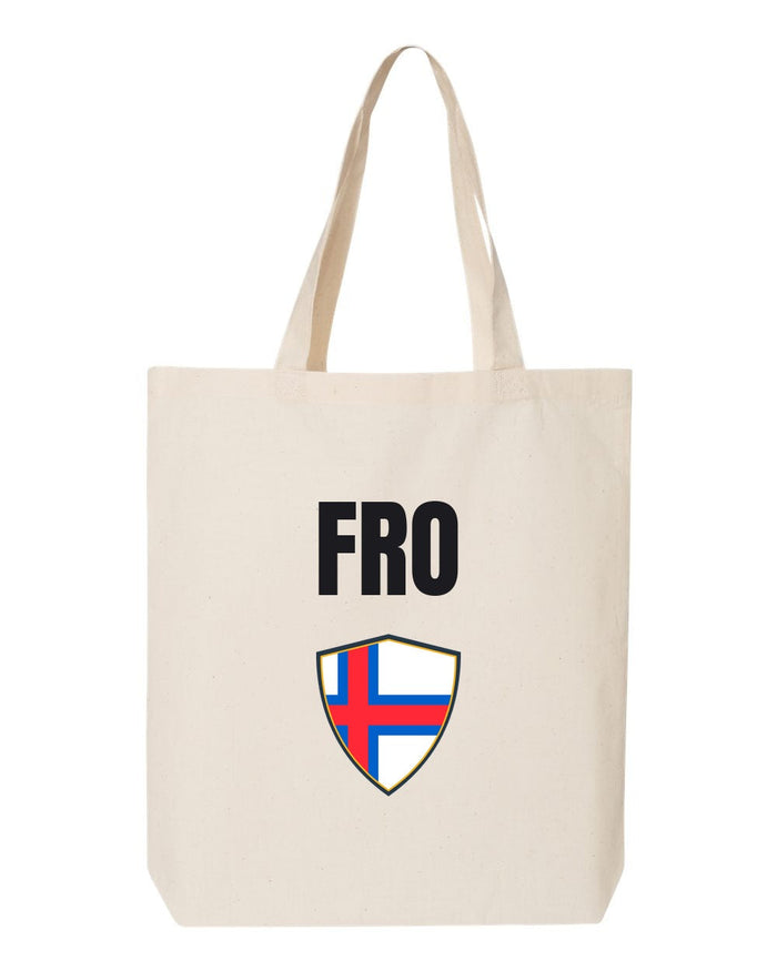 Faroe Islands Soccer Tote Bag — National Crest Badge | NYC Factory