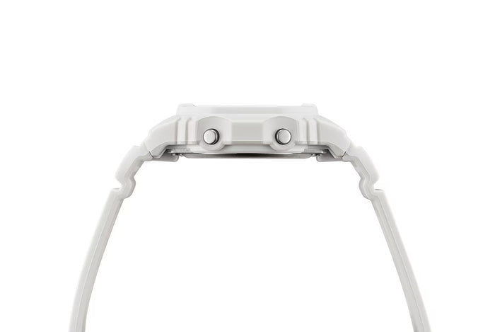 G-SHOCK Baby-G BGD565-7 – Slim White Digital Resin Watch, Shock Resistant, 100m Water Resistant