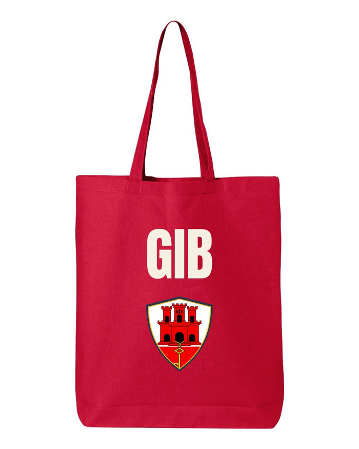 Gibraltar Soccer Tote Bag — National Crest Badge | NYC Factory