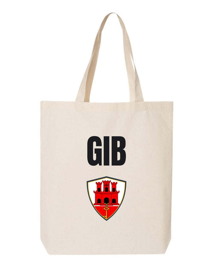 Gibraltar Soccer Tote Bag — National Crest Badge | NYC Factory