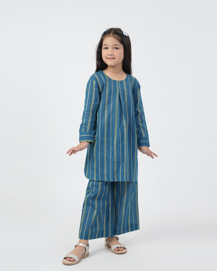 Girls 2 PCS Cotton Shalwar Suit