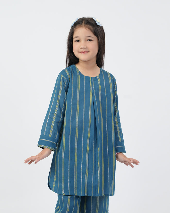 Girls 2 PCS Cotton Shalwar Suit