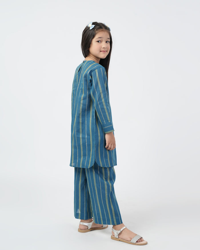 Girls 2 PCS Cotton Shalwar Suit