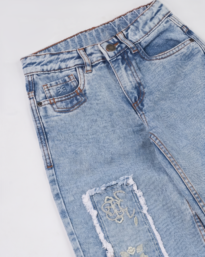 Girls Denim Pants