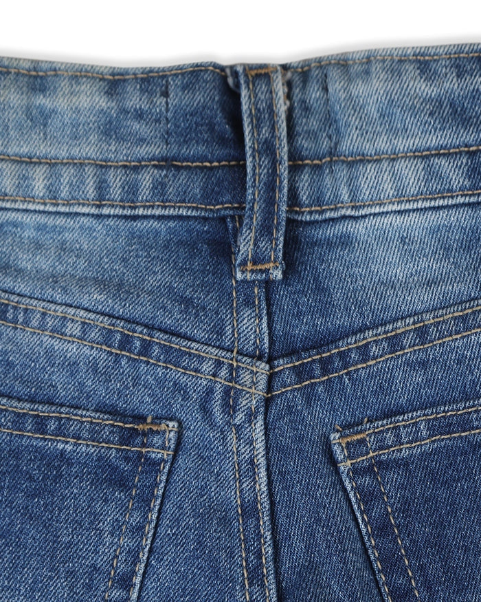 Eminent Girls Denim Pant - Mid Blue, Girls Pants & Capri, Eminent, Chase Value