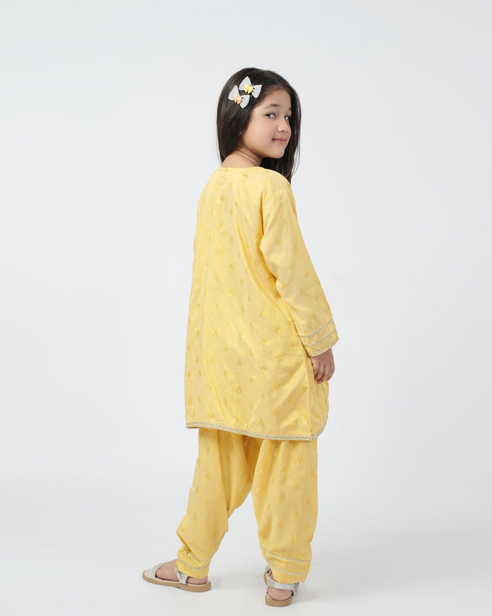 Girls Embroidered 2 Pc