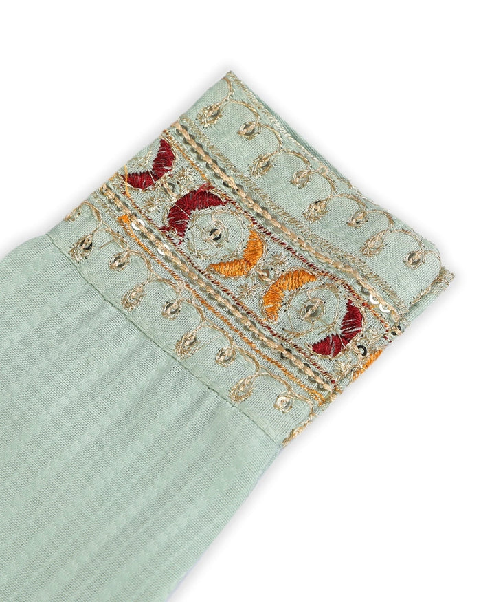 Eminent Girls Embroidered 3Pcs Shalwar Suit - Sea Green, Girls Shalwar Kameez, Eminent, Chase Value