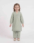 Girls Essentials Embroidered 2 Pc